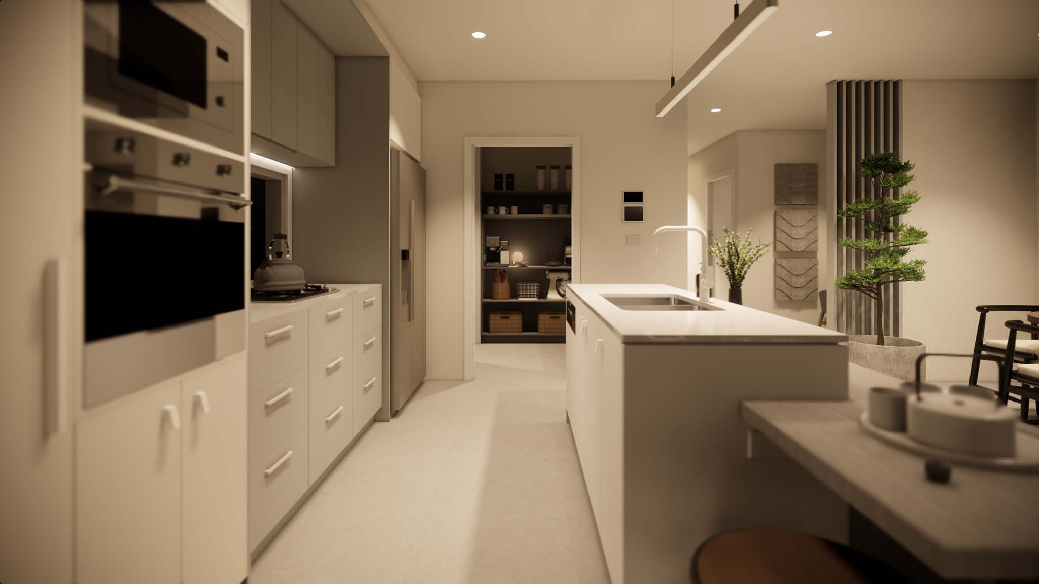 Kitchen + pantry