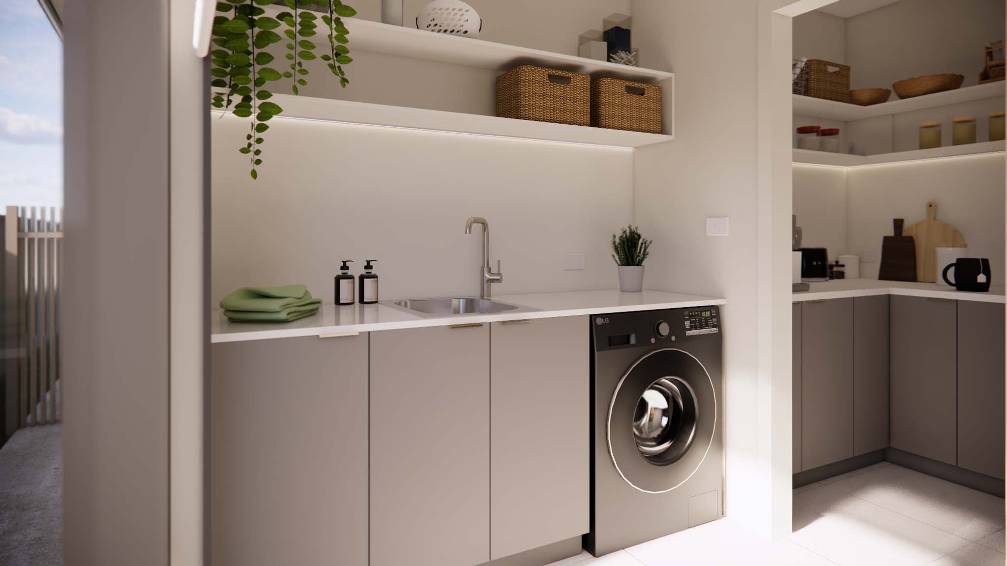 Laundry 3 + pantry