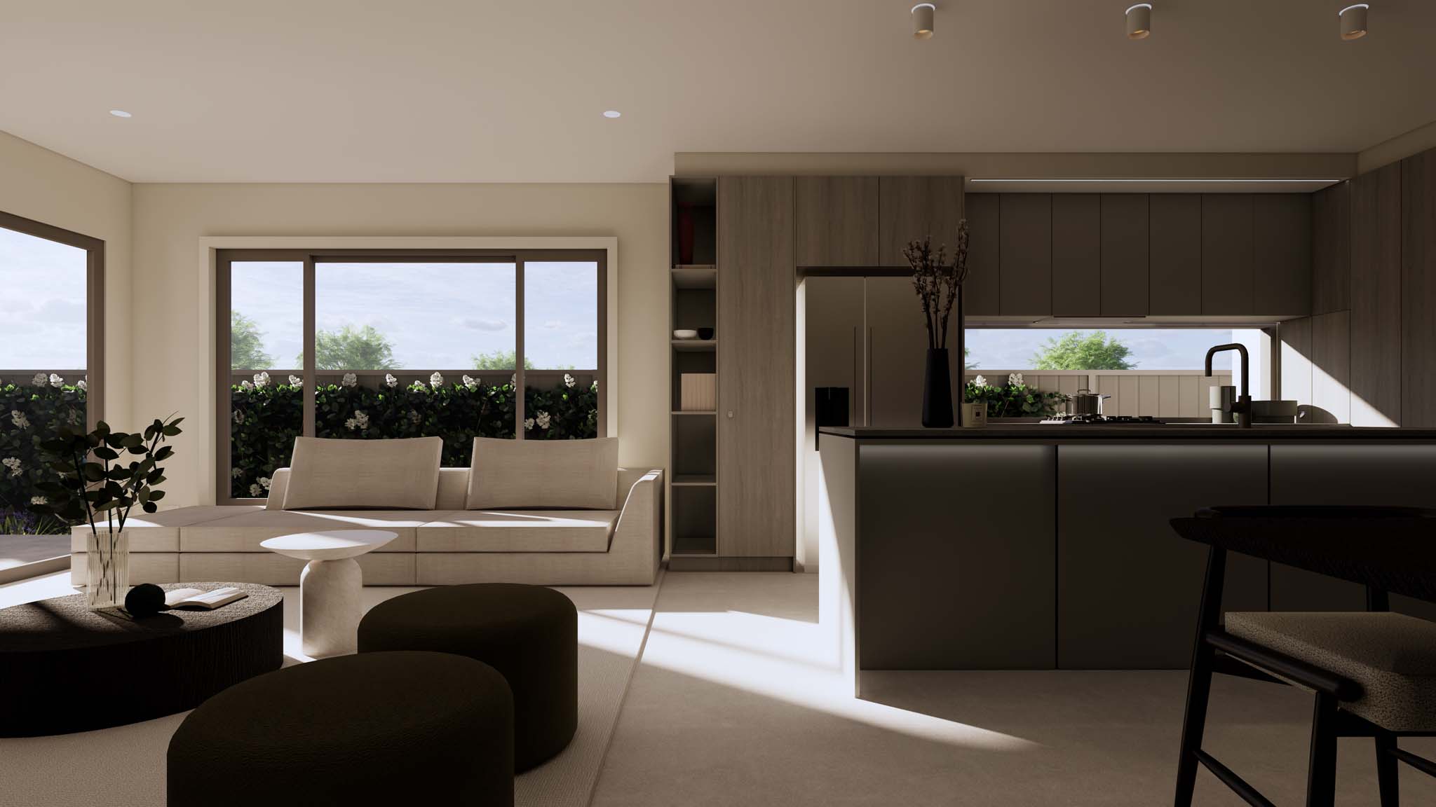 Lounge & Kitchen